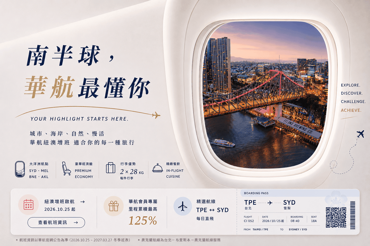 China Airlines // Oceania Edition III